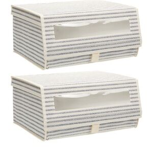 2pc set fabric storage box